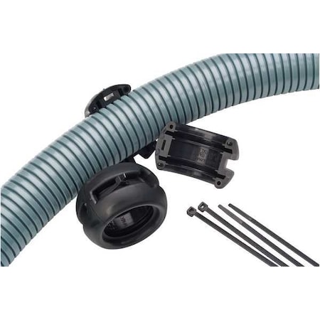 Tubing Protector, 0.360in, Black, Polyamide MPN:PAPKB-36F/G