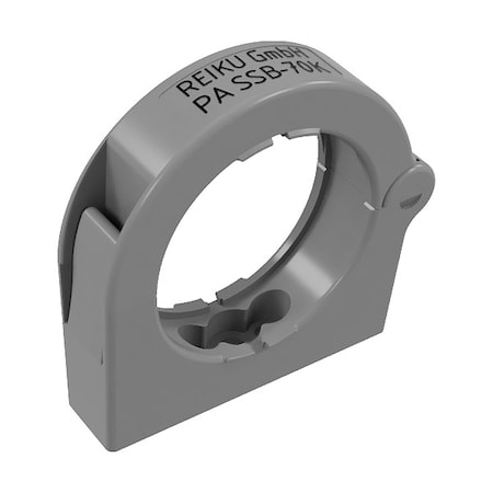 Gripping Clamp, 2.750in, Black, Polyamide 6 MPN:PASSB-70K