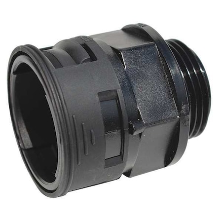 Connector, 1-1/2 in., Black, Nylon MPN:VPGRB-48N08