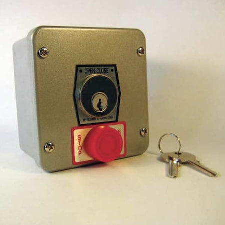 Keyswtch Open/Close with Stp, Keyed Alike MPN:1KXS-KA