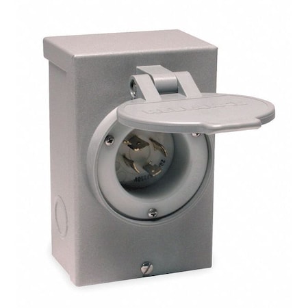 Outdoor Power Inlet Box, 30 Amps MPN:PB30