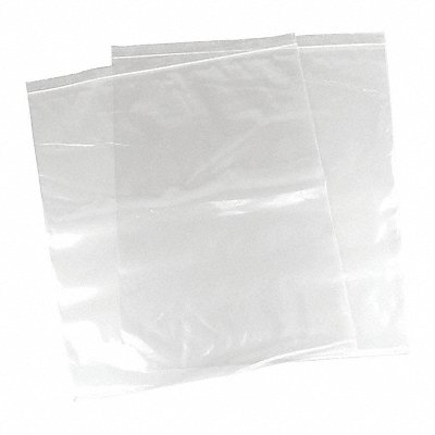 Reclosable Poly Bag Zip Seal PK250 MPN:4R1820