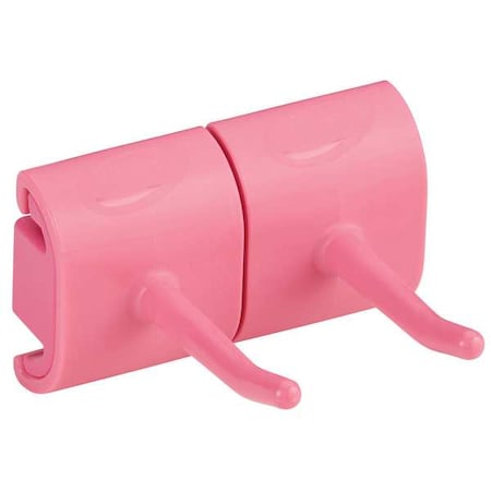 Tool Wall Bracket, 3 1/4 in L, Pink MPN:10141