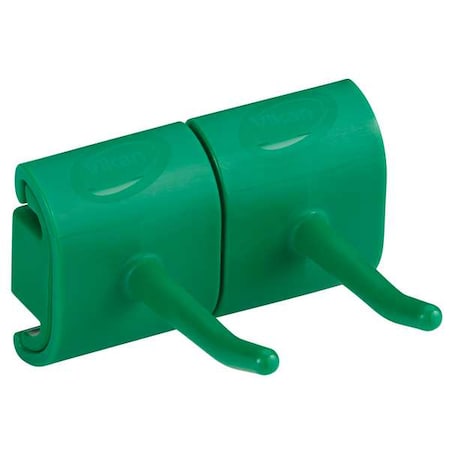 Tool Wall Bracket, 3 1/4 in L, Green MPN:10142