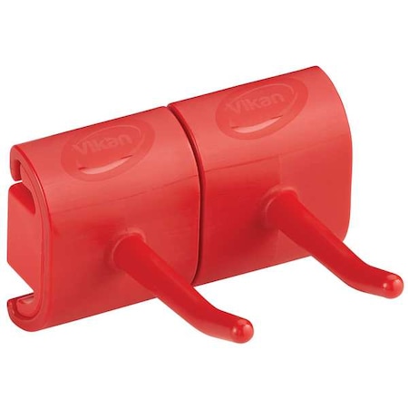 Tool Wall Bracket, 3 1/4 in L, Red MPN:10144