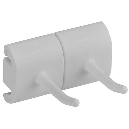 Tool Wall Bracket, 3 1/4 in L, White MPN:10145