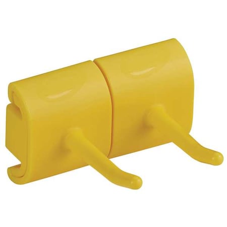 Tool Wall Bracket, 3 1/4 in L, Yellow MPN:10146