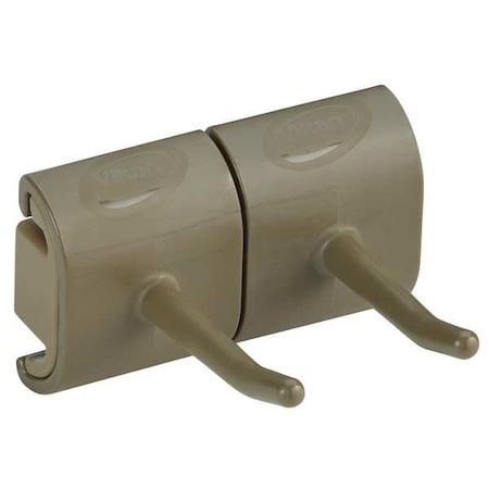 Tool Wall Bracket, 3 1/4 in L, Brown MPN:101466
