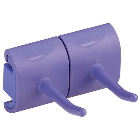 Tool Wall Bracket, 3 1/4 in L, Purple MPN:10148