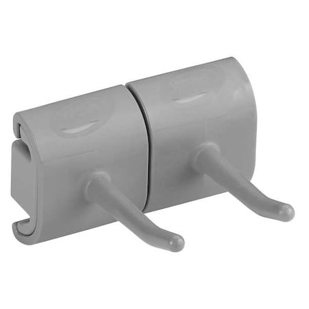 Tool Wall Bracket, 3 1/4 in L, Gray MPN:101488