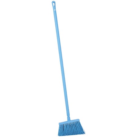 11 3/8 in Sweep Face Angle Broom, Stiff, Blue MPN:29143/29603