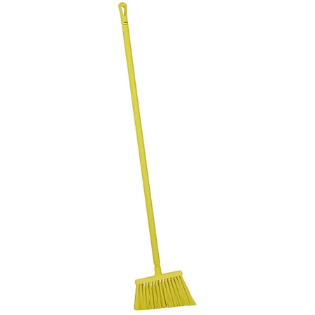 11 3/8 in Sweep Face Angle Broom, Stiff, Yellow MPN:29146/29606