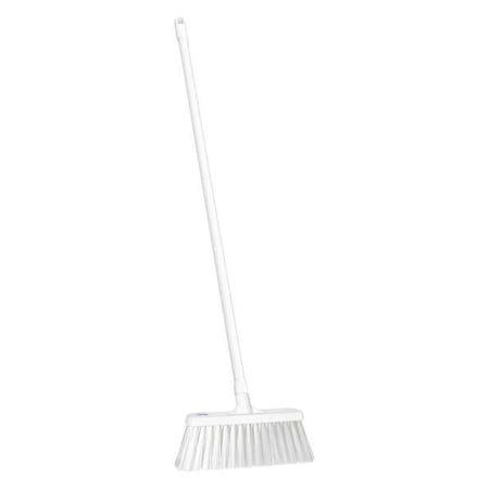 12 in Sweep Face Push Broom, Stiff, Synthetic, White MPN:29155/6053