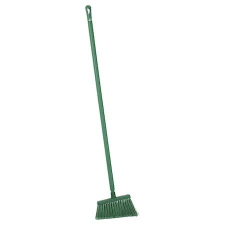 11 3/8 in Sweep Face Angle Broom, Soft, Green MPN:29162/29602