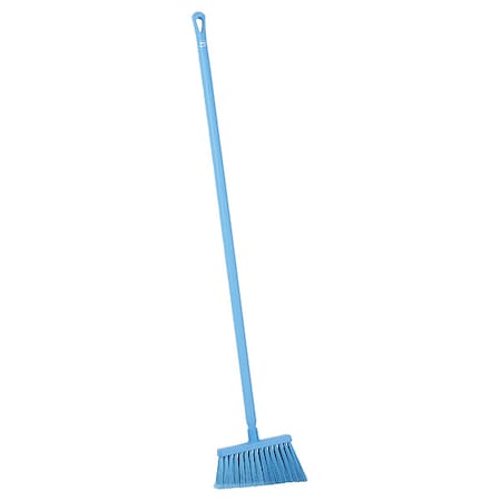 11 3/8 in Sweep Face Angle Broom, Soft, Blue MPN:29163/29603