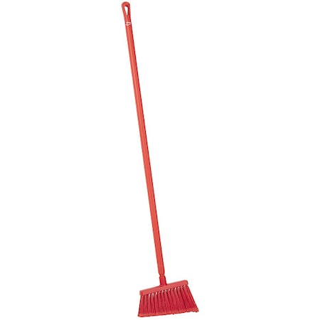 11 3/8 in Sweep Face Angle Broom, Soft, Red MPN:29164/29604