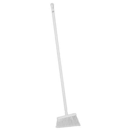 11 3/8 in Sweep Face Angle Broom, Soft, White MPN:29165/29605