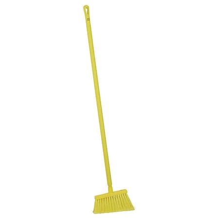 11 3/8 in Sweep Face Angle Broom, Soft, Yellow MPN:29166/29606