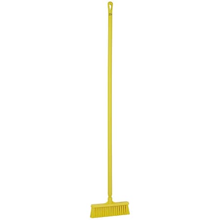 12 in Sweep Face Push Broom, Medium, Yellow MPN:31666/29626