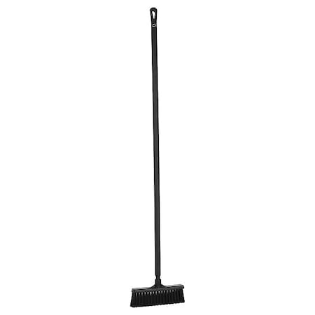 12 in Sweep Face Push Broom, Medium, Black MPN:31669/29629
