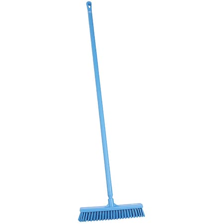 16 in Sweep Face Push Broom, Soft/Stiff Combination, Blue MPN:31743/29623