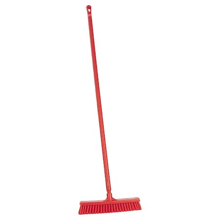 16 in Sweep Face Push Broom, Medium, Red MPN:31794/29624
