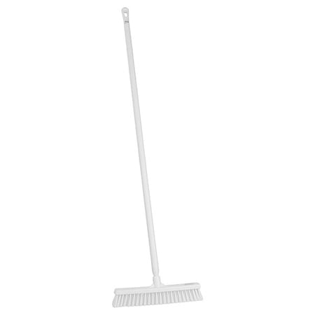16 in Sweep Face Push Broom, Medium, White MPN:31795/29625