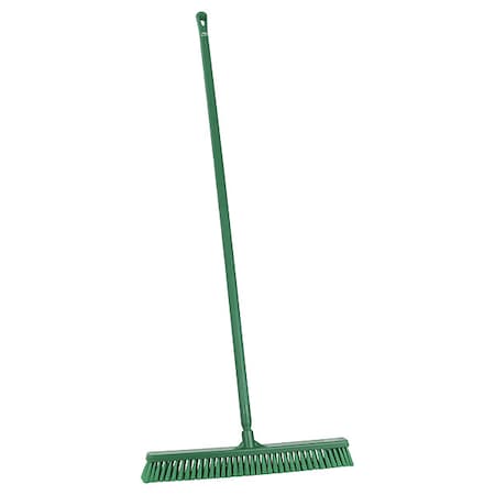 24 in Sweep Face Push Broom, Soft, Green MPN:31992/29622