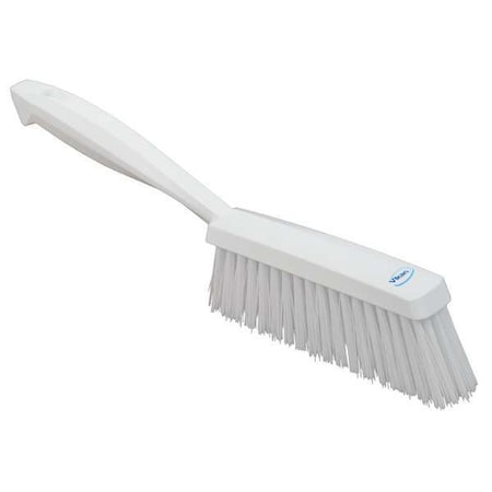 1 19/32 in W Bench Brush, Soft, 6 3/4 in L Handle, 7 in L Brush, White, Plastic, 13 in L Overall MPN:45875