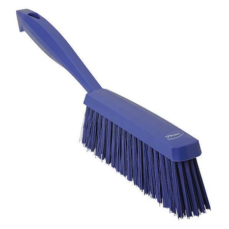 1 19/32 in W Bench Brush, Medium, 6 1/2 in L Handle, 6 1/2 in L Brush, Purple, Plastic MPN:45898