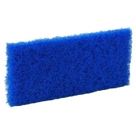 10 in L Sponge Mop Head, Pad End, Blue, PK10 MPN:5524-10PK