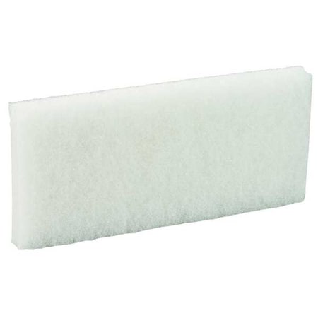 10 in L Soft Pad, Pad End, White, PK10 MPN:5525-10PK