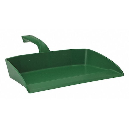 Hand Held Dust Pan, Green, Polypropylene MPN:56602