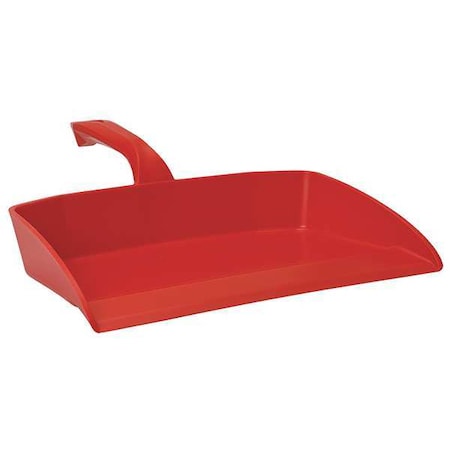 Hand Held Dust Pan, Red, Polypropylene MPN:56604