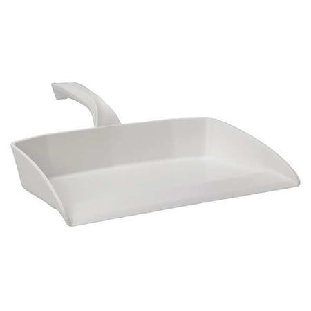 Hand Held Dust Pan, White, Polypropylene MPN:56605