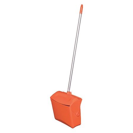 Long Handled Dust Pan, Orange MPN:62517