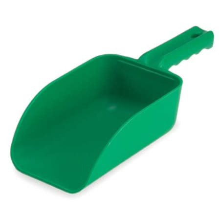 Small Hand Scoop, Poly, 32 Oz, Green MPN:64002