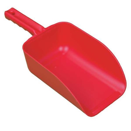 Large Hand Scoop, Red, 15 x 6-1/2 In MPN:65004