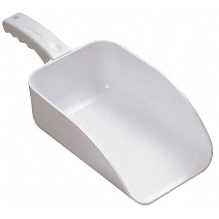 Large Hand Scoop, White, 15 x 6-1/2 In MPN:65005