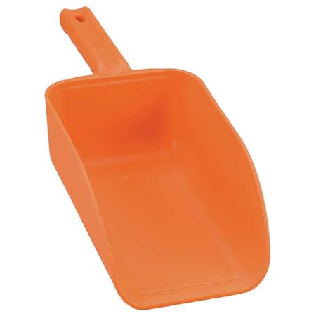 Large Hand Scoop, 6-1/2 In. W, Orange MPN:65007