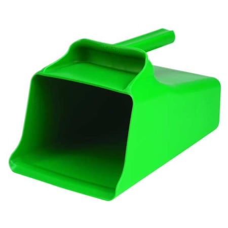 Mega Hand Scoop, Poly, 128 Oz, Green MPN:65502