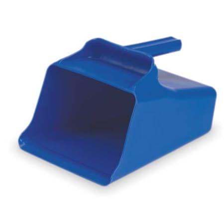 Mega Hand Scoop, Poly, 128 Oz, Blue MPN:65503