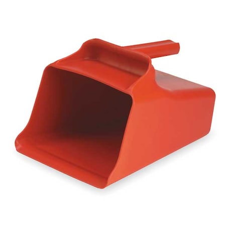 Mega Hand Scoop, Poly, 128 Oz, Red MPN:65504