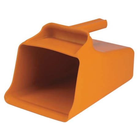 Mega Hand Scoop, Poly, 128 Oz, Orange MPN:65507