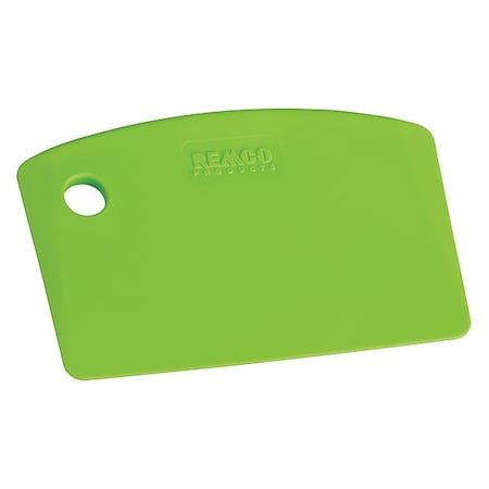 Bench Scraper Item, LmGreen, Blade 5-1/4