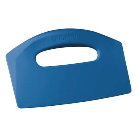 Bench Scraper, Poly, Blue, 8 1/2 x 5 In MPN:69603