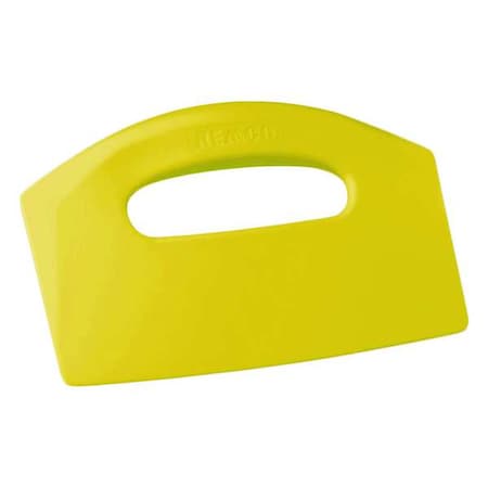 Bench Scraper, Poly, Yellow, 8 1/2 x 5 In MPN:69606