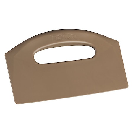 Bench Scraper Item, Brown, Blade 8-1/2