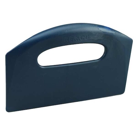 Bench Scraper, Poly, 8-1/2 x 5 In, MD Blue MPN:6960MD3