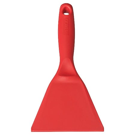 Large Hand Scraper, Red, 4x9-3/4 In. MPN:69624